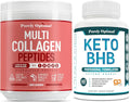 Multi Collagen Powder + Keto Diet Pills J8044