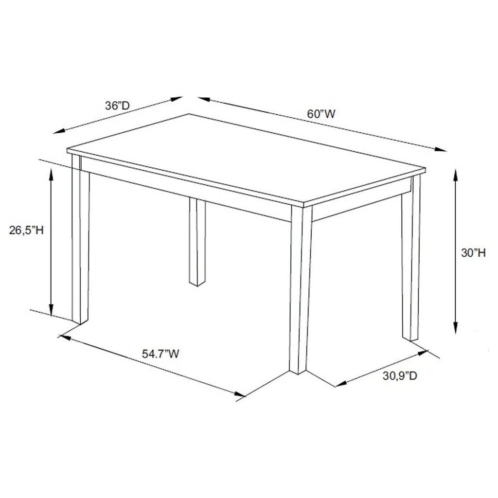 White Dining Table N1841