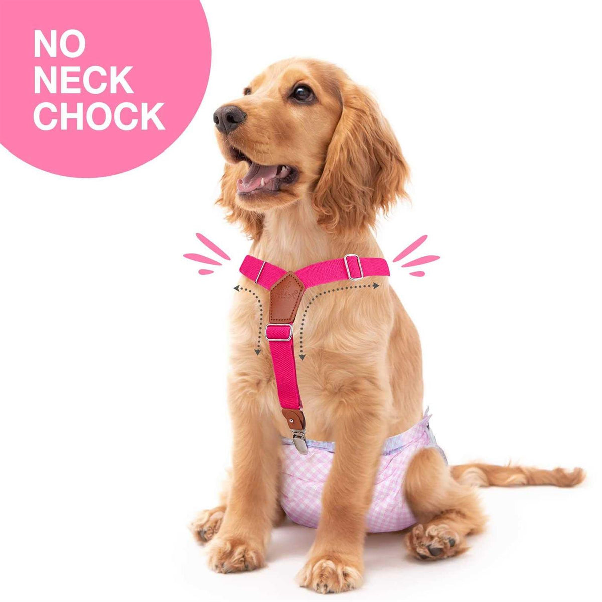 2 Pieces Dog Diaper Suspenders V6515