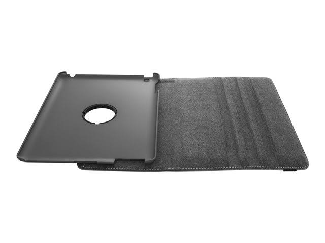 Black Rotating Padded Case for iPad 3/4 G6462