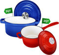 Enameled Cast Iron Cookware Set D830946