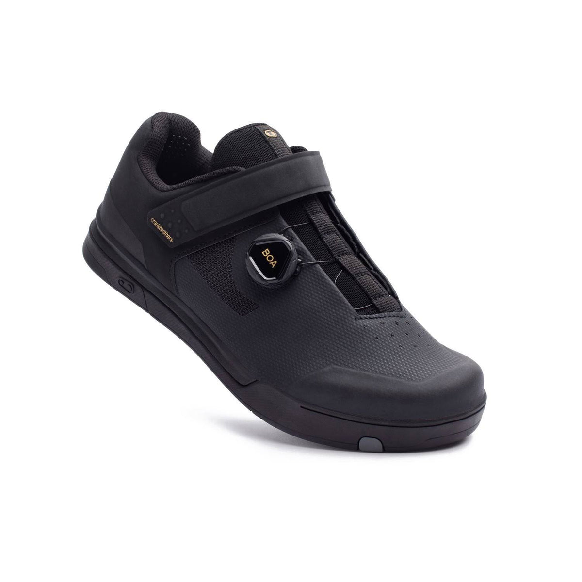 Mallet Boa Black Gold Cycling Shoes I379139