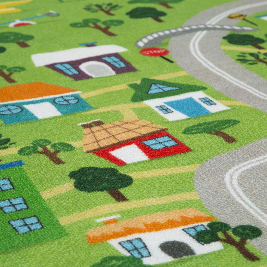 Kids Extra Large Road Map Activity Rug C61969