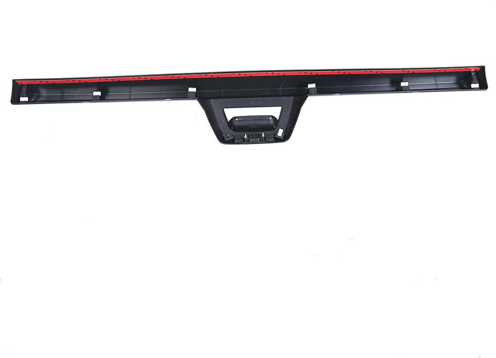 Black Textured Tailgate Spoiler with Camera Hole D707