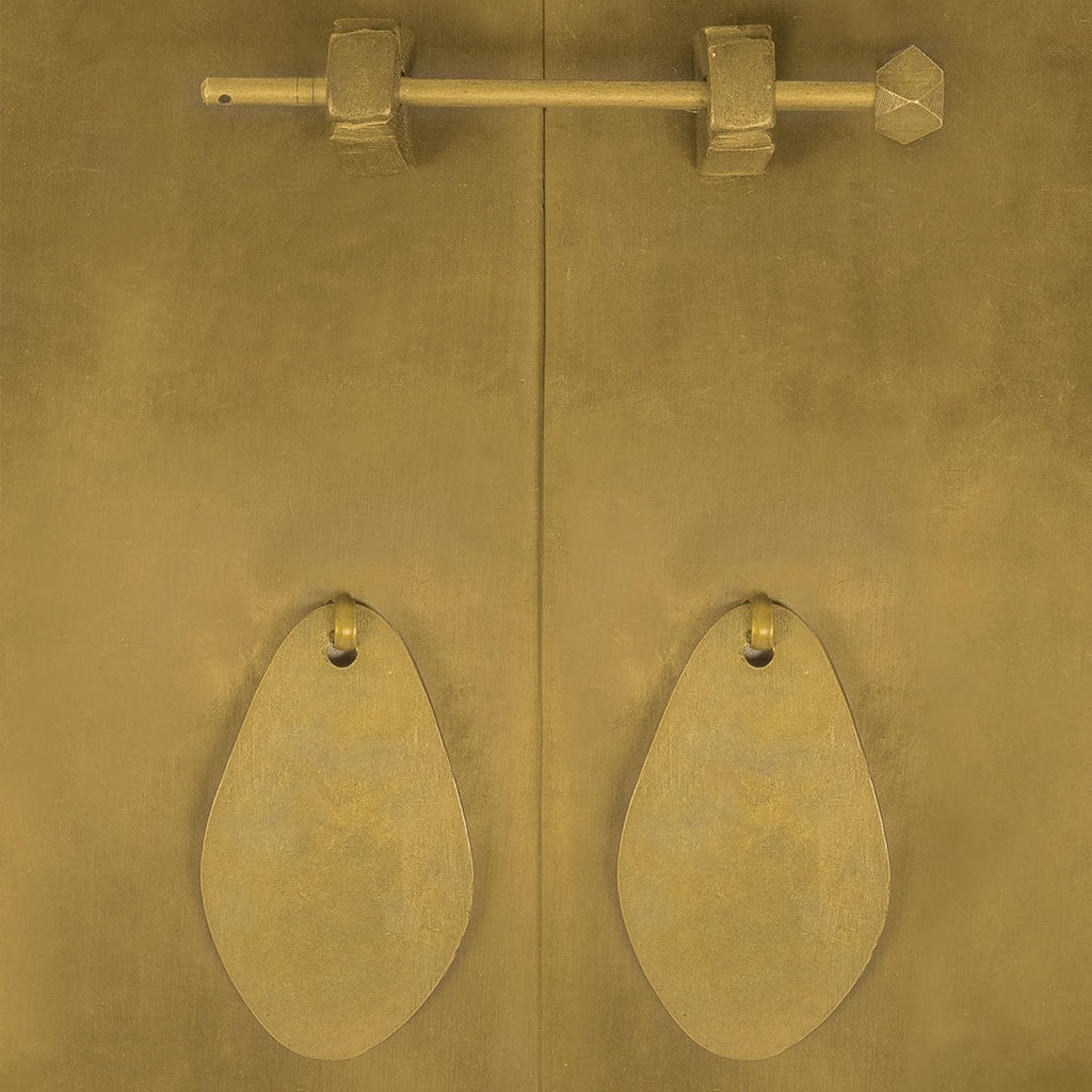 Brass Cabinet Face Plate Backplate Hardware Set R236