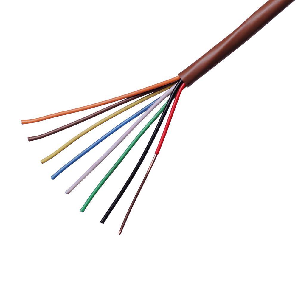 250 ft. 18/8 Solid Brown Thermostat Wire Z3556