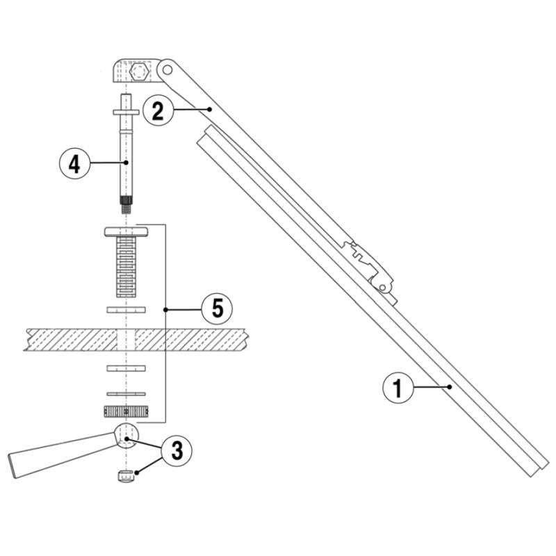 Manual Windshield Wiper F9560