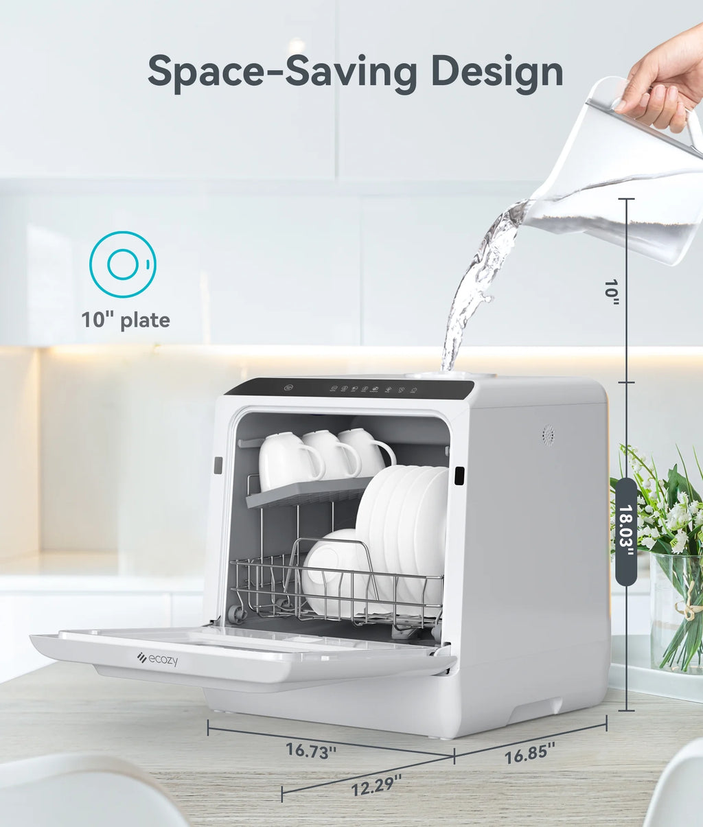 Countertop Dishwasher with 5L Water Tank D2113