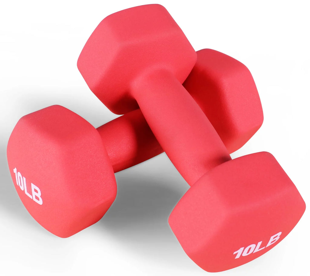 1 lbs Pair Vinyl Coated Dumbbells D966868