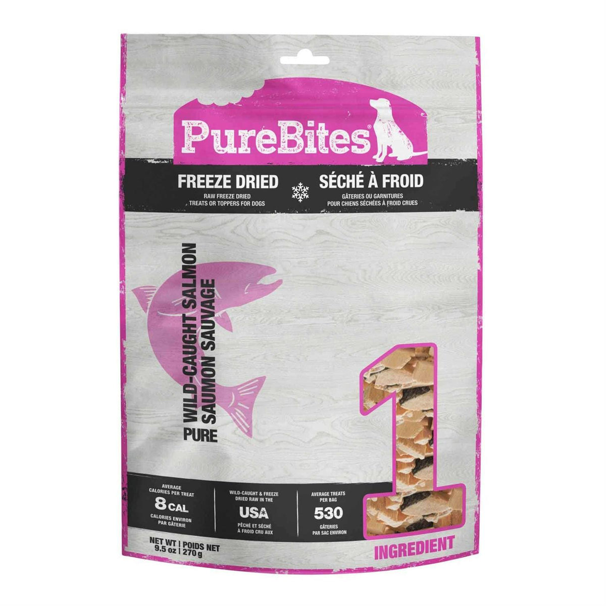 Freeze Dried Salmon Dog Treats Q96616