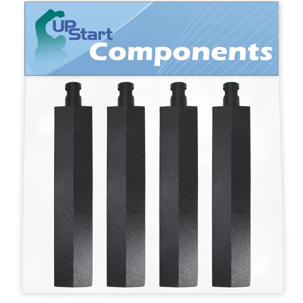 4-Pack BBQ Gas Grill Tube Burner Replacement Parts Cast Iron Pipe Burners 15 3/4" U4776