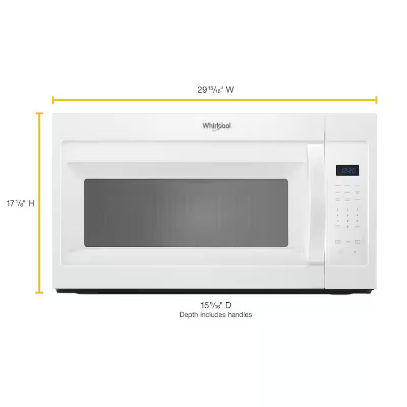 1.7 cu. Ft. Over the Range Microwave in White G8396