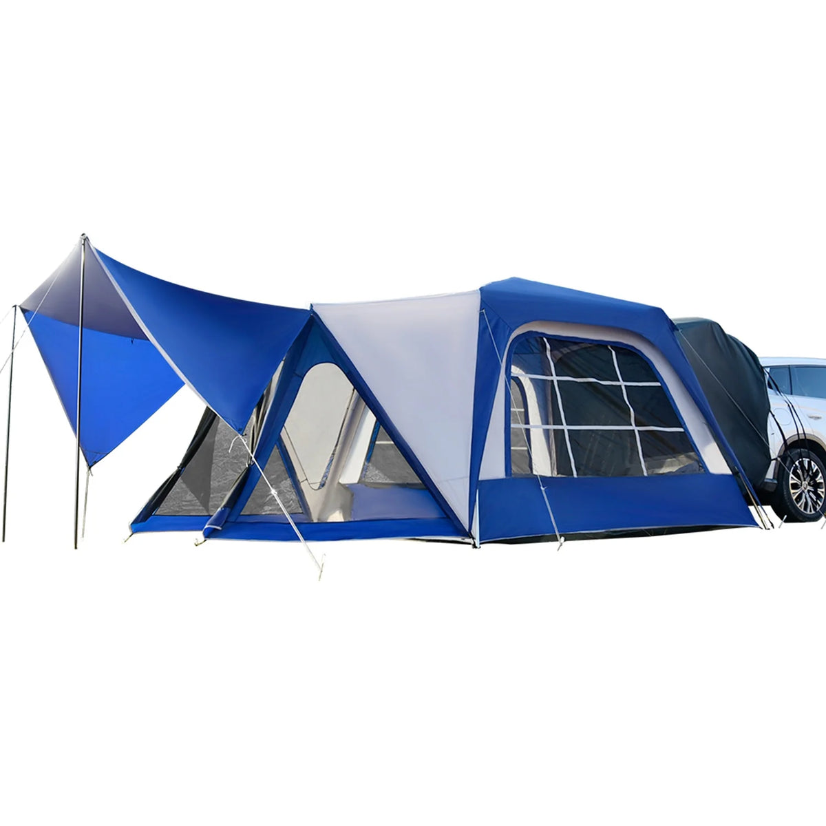 SUV Tent with Porch, 6-Person 10' x 10' Waterproof Car Camping Tent G948
