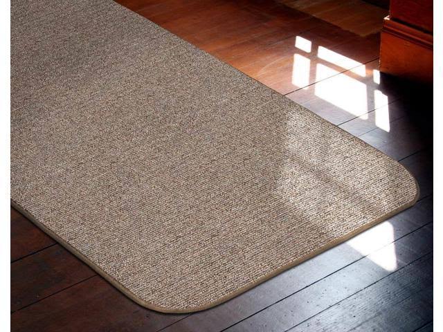 Pebble Beige Skid-Resistant Carpet Runner 10 ft. x 48 in. Y447