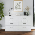 Black 6 Drawer Dresser R47020