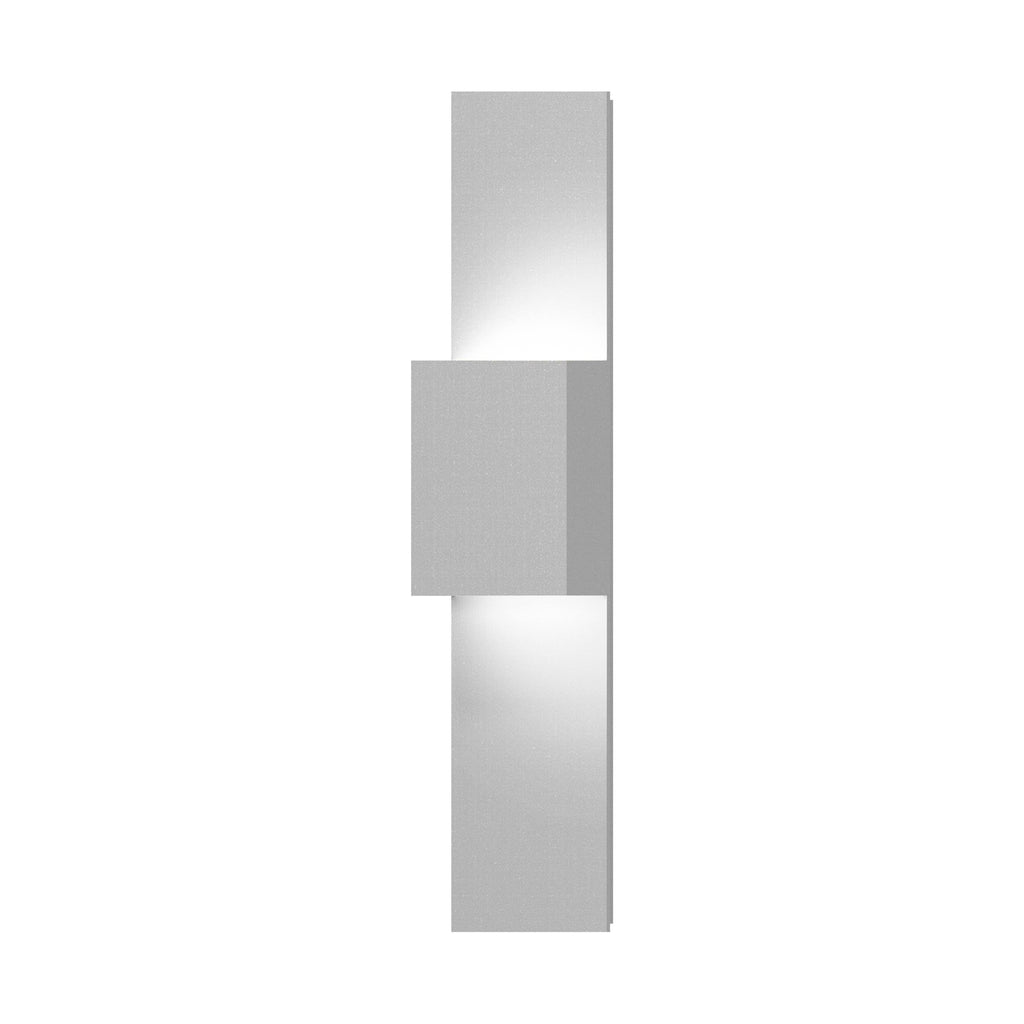 Textured White LED Panel Sconce V4773