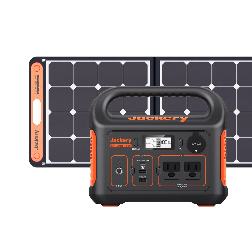 Portable Power Station 293Wh Lithium Battery 110V/300W AC D658