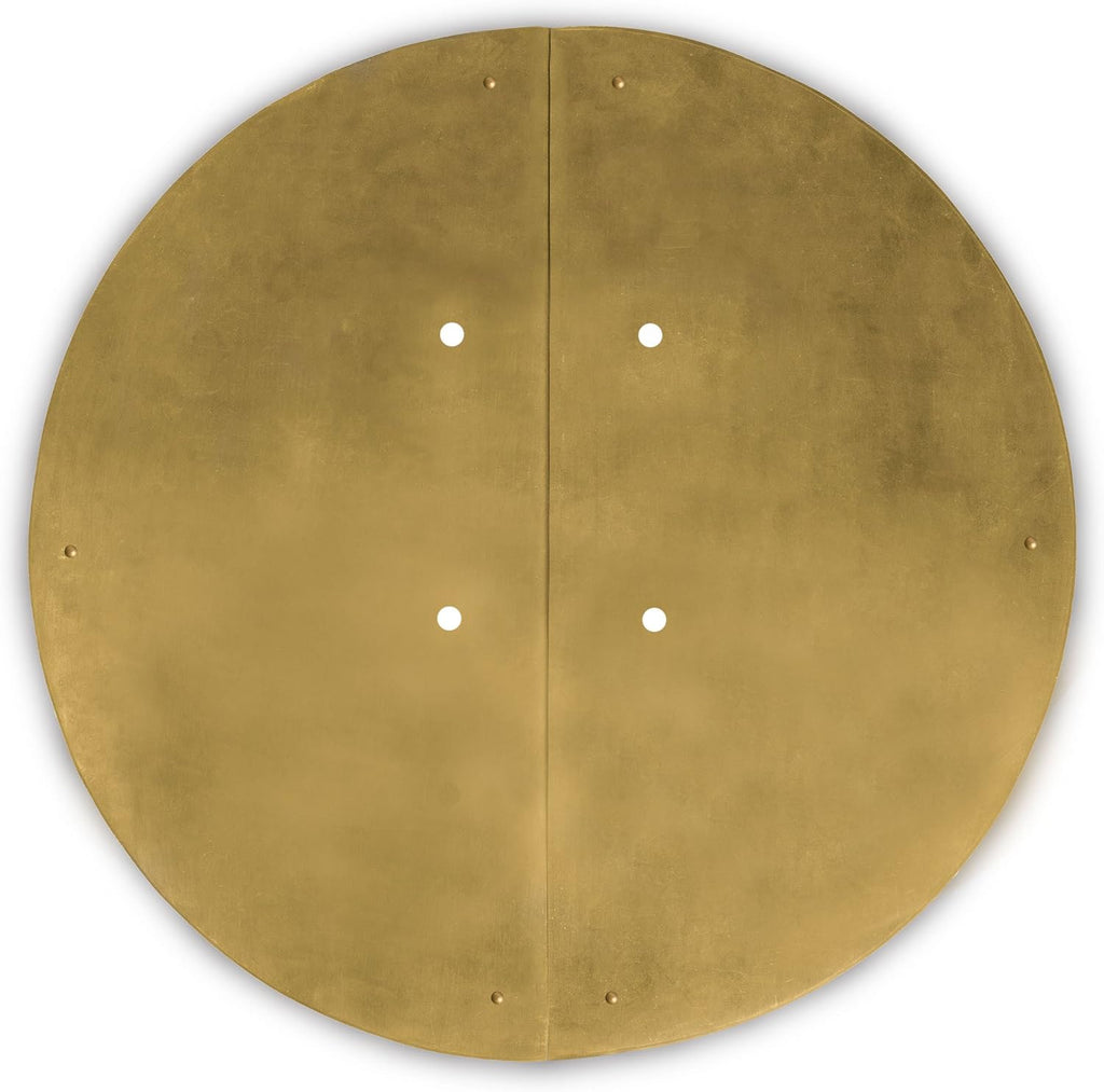 Brass Cabinet Face Plate Backplate Hardware Set R236