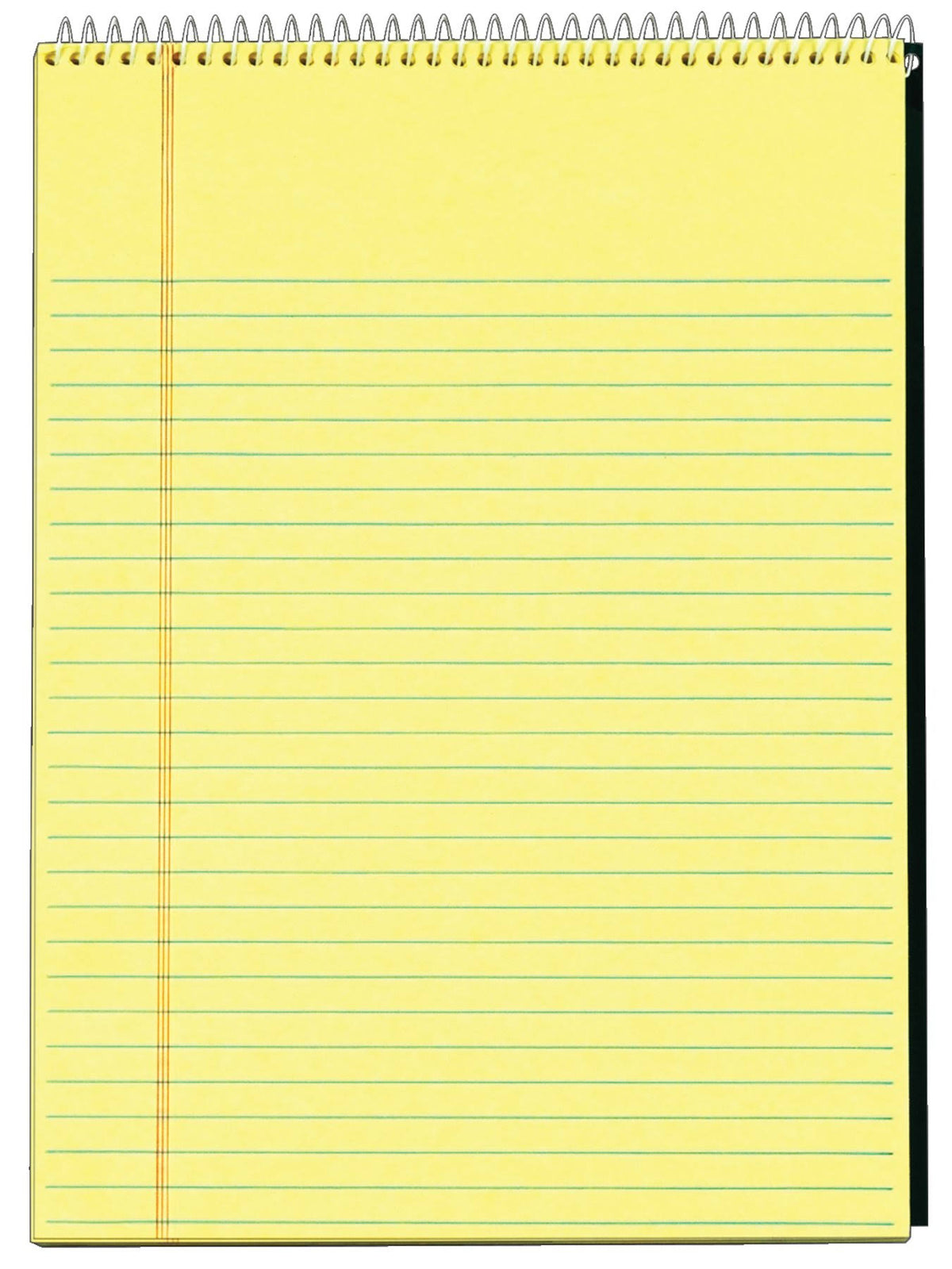 Wirebound Planner 8.5 x 11 Canary 70 Sheets N58182