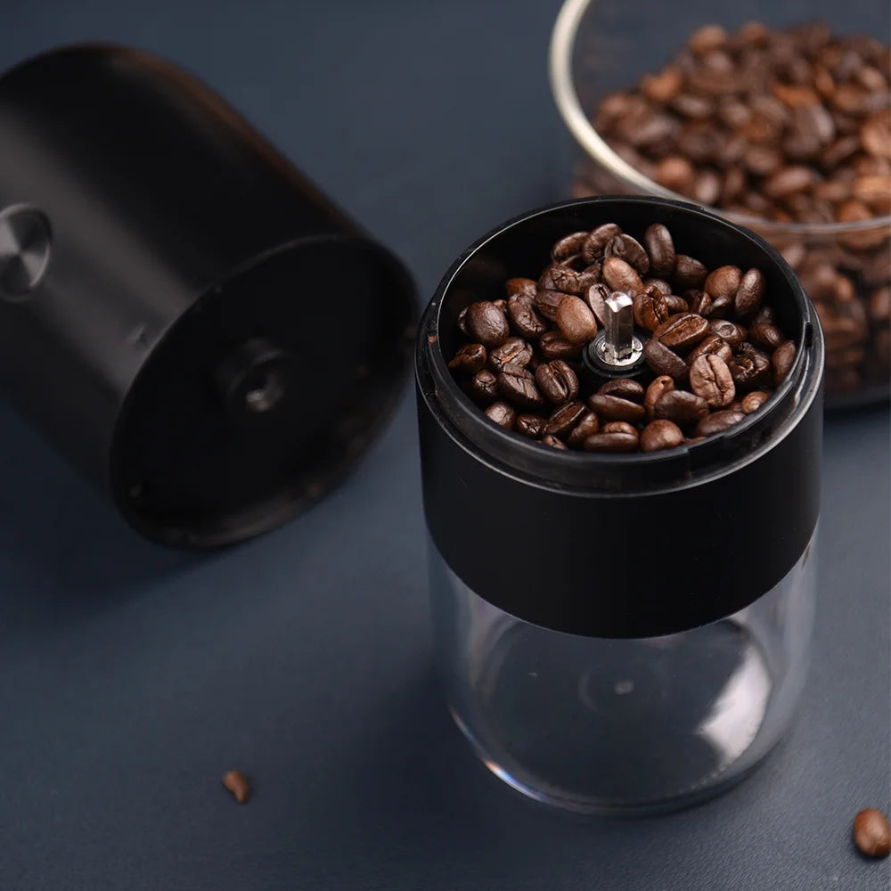 Electric Portable Coffee Grinder Ceramic Grinding Core USB Charging P81729