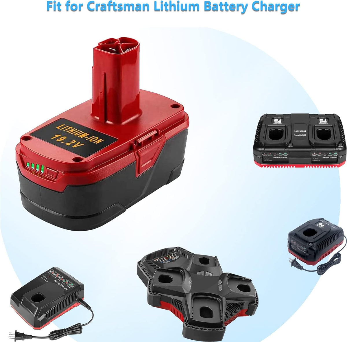 2Pack 6.0Ah Lithium ion Batteries E982067