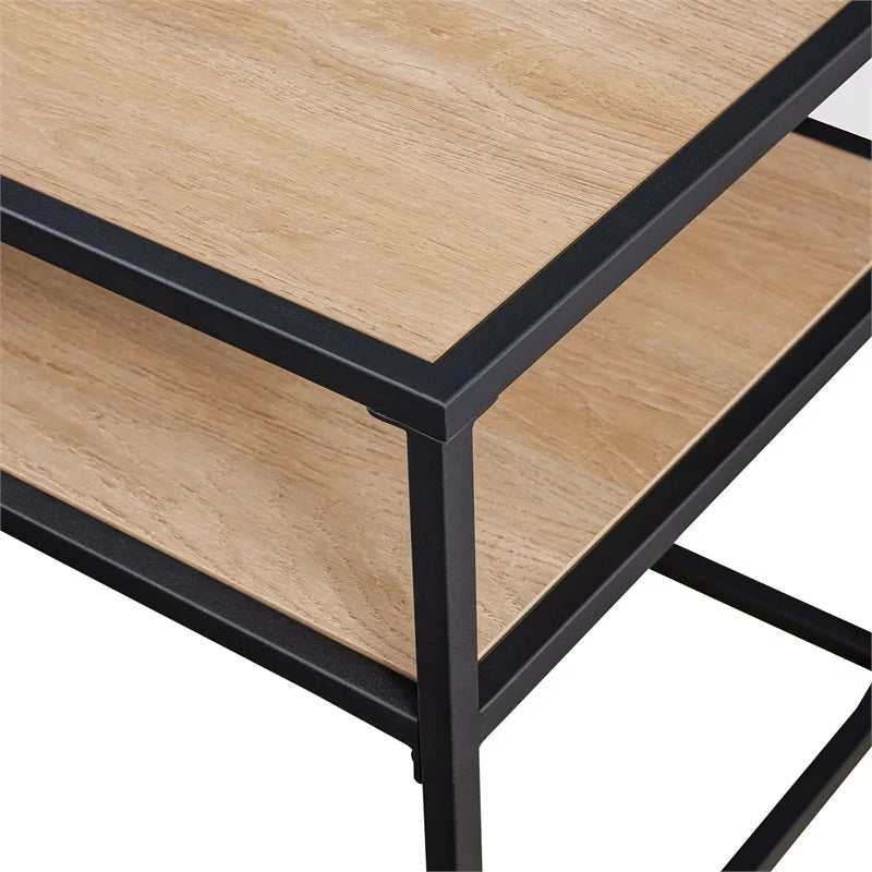 40" Metal and Wood TV Stand T50582
