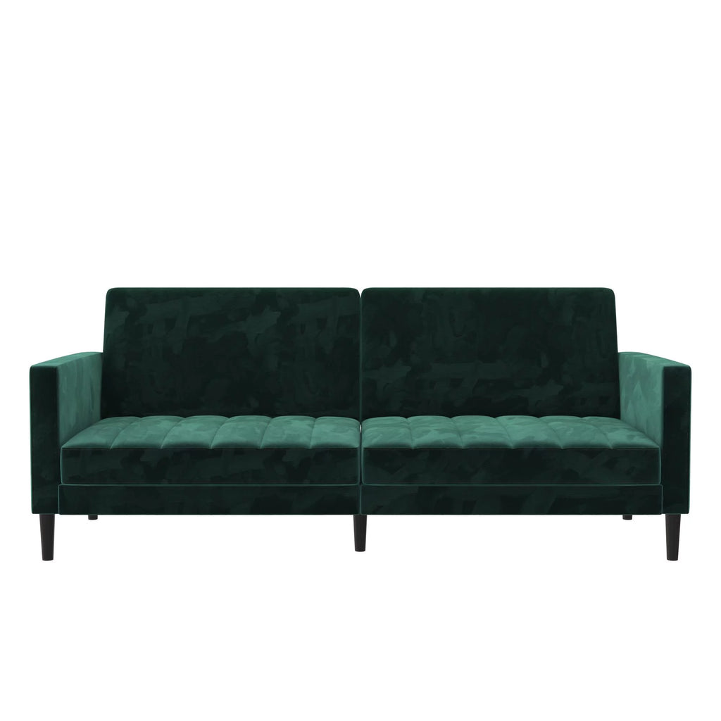 Green Velvet Futon B650618