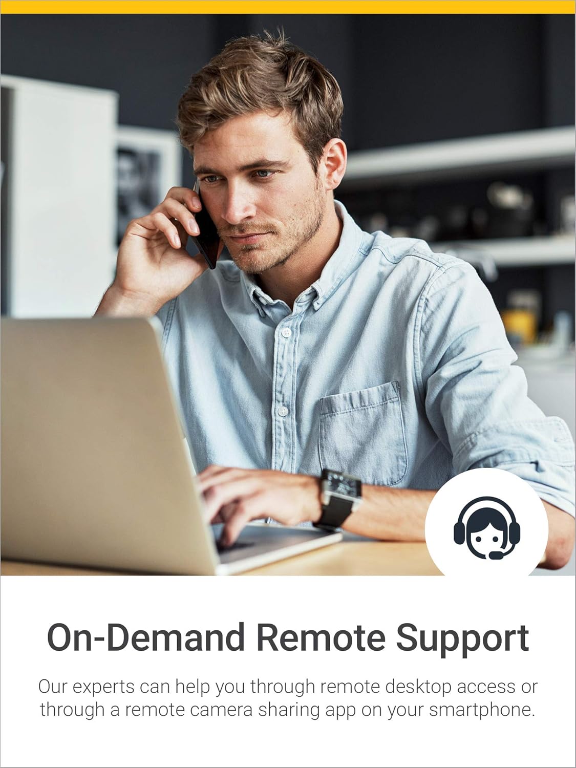 Ultimate Help Desk Single Use, 1 Device, Pack of 2 V9872