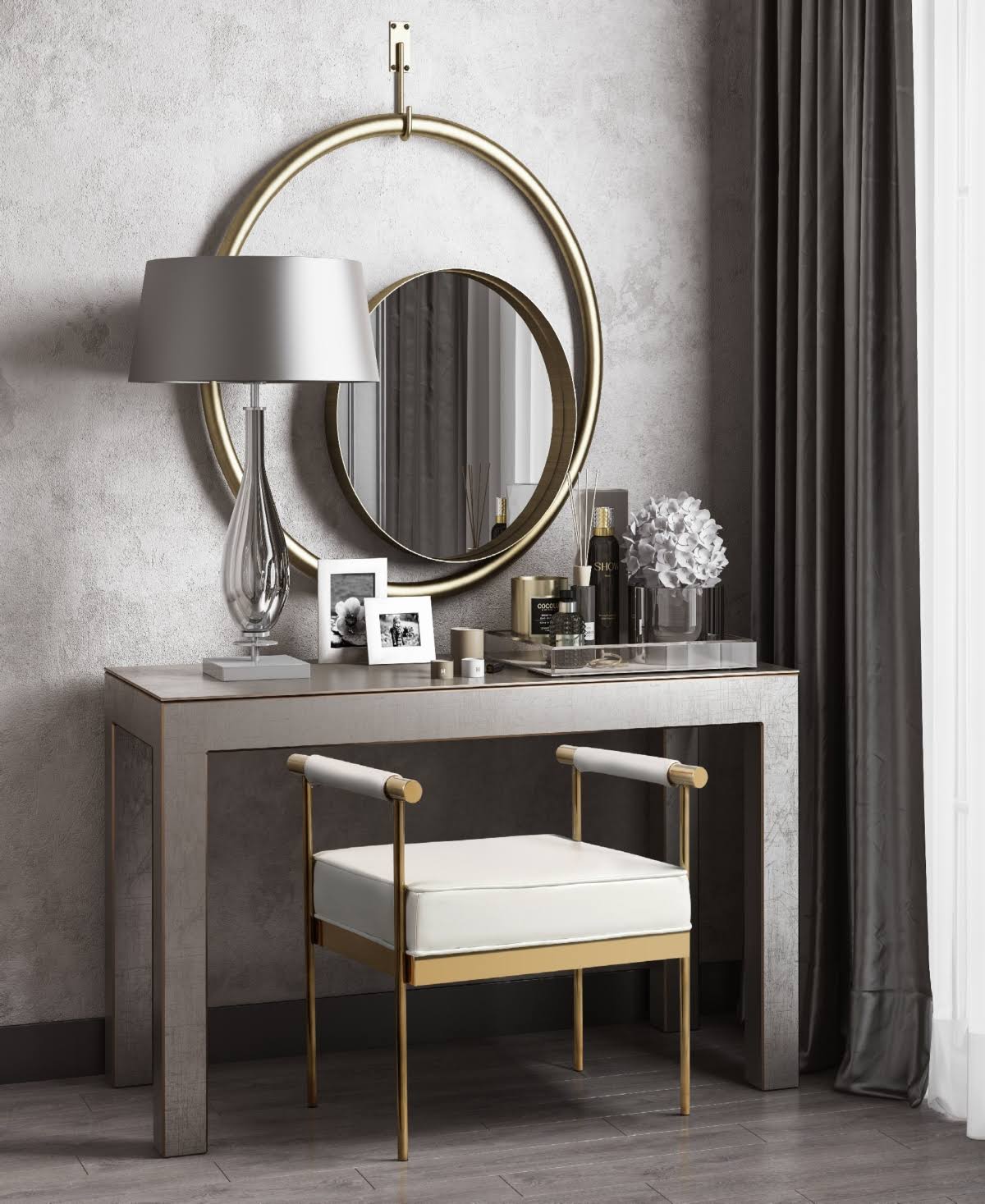 White Eco-Leather Bench Z204606