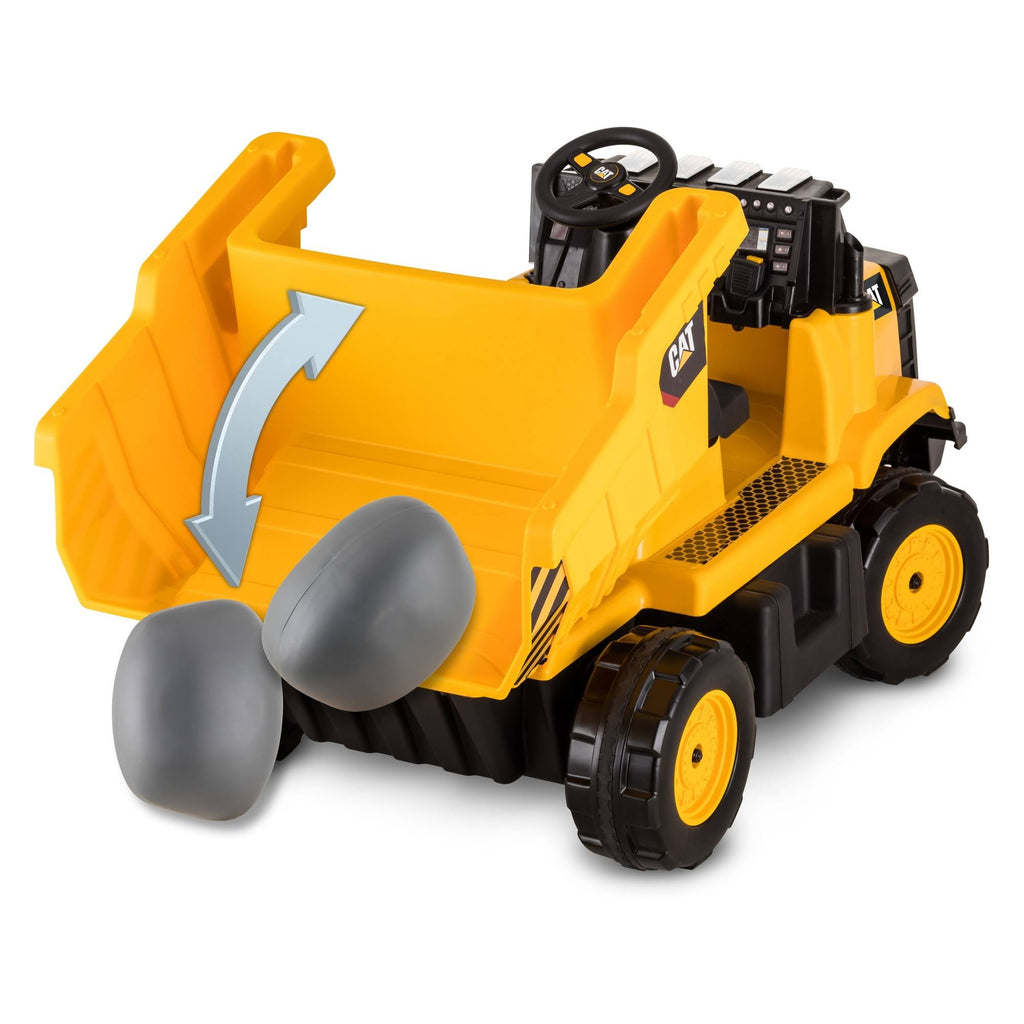12V Powered Ride-On Yellow P8244