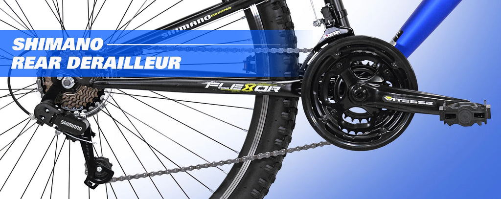 Blue 29 in. Dual Suspension Mountain Bike L1246