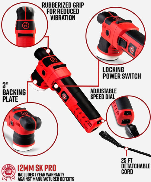 12mm Dual Action Car Polisher L35871