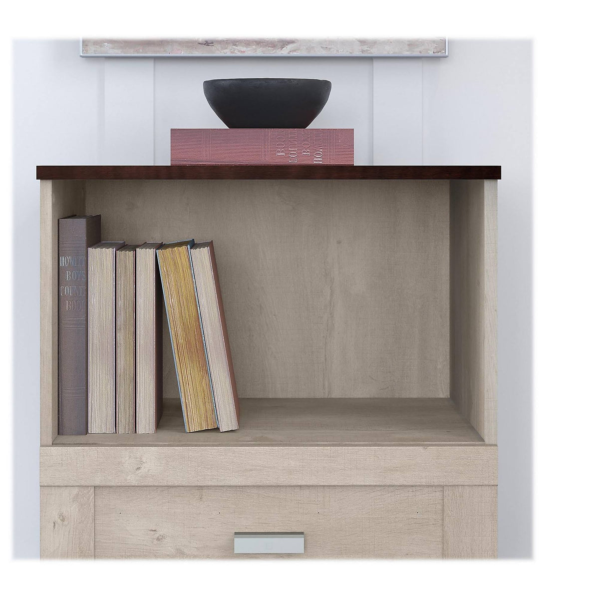 Corner Desk with Lateral File Cabinet Z1003
