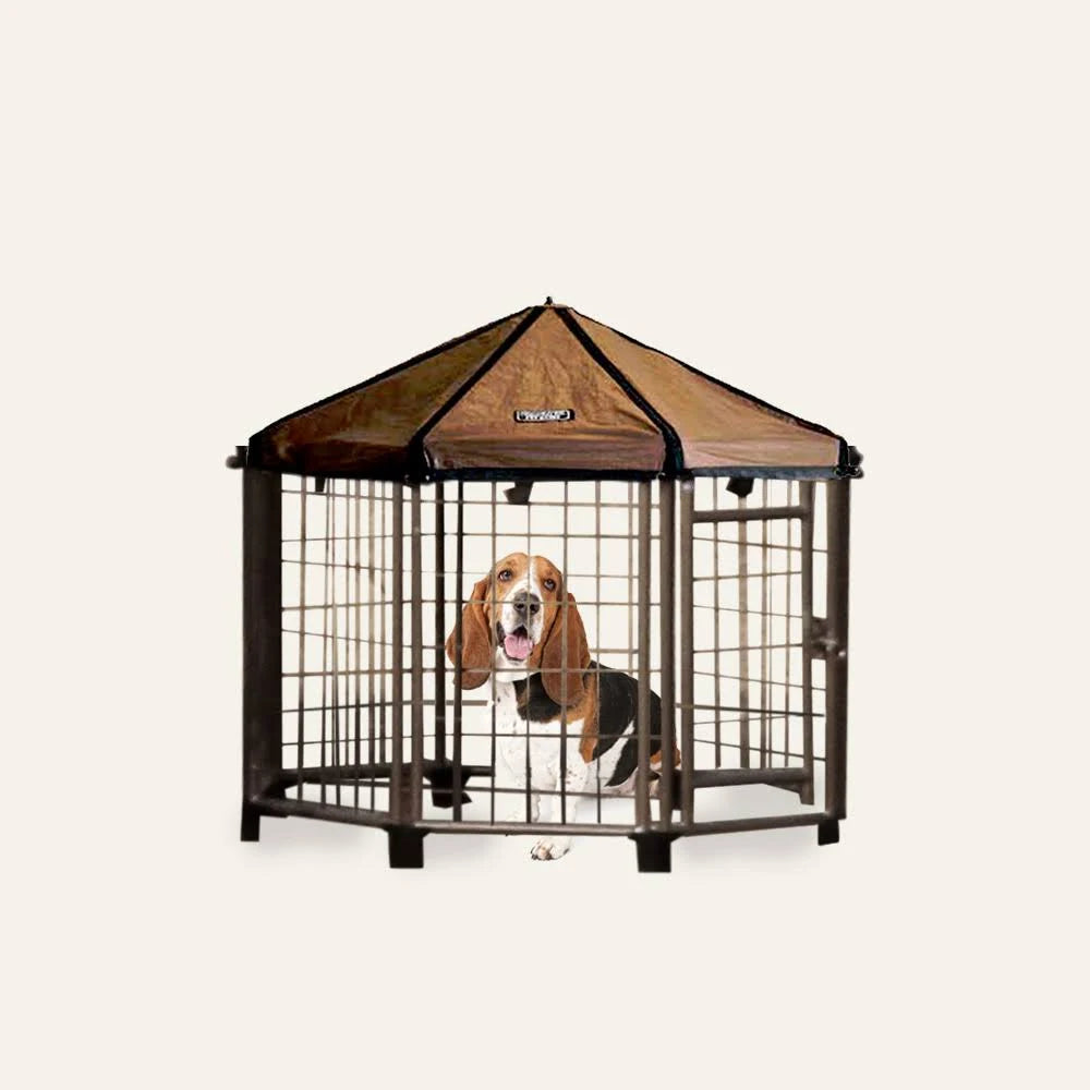 Pet Gazebo Taupe W93525