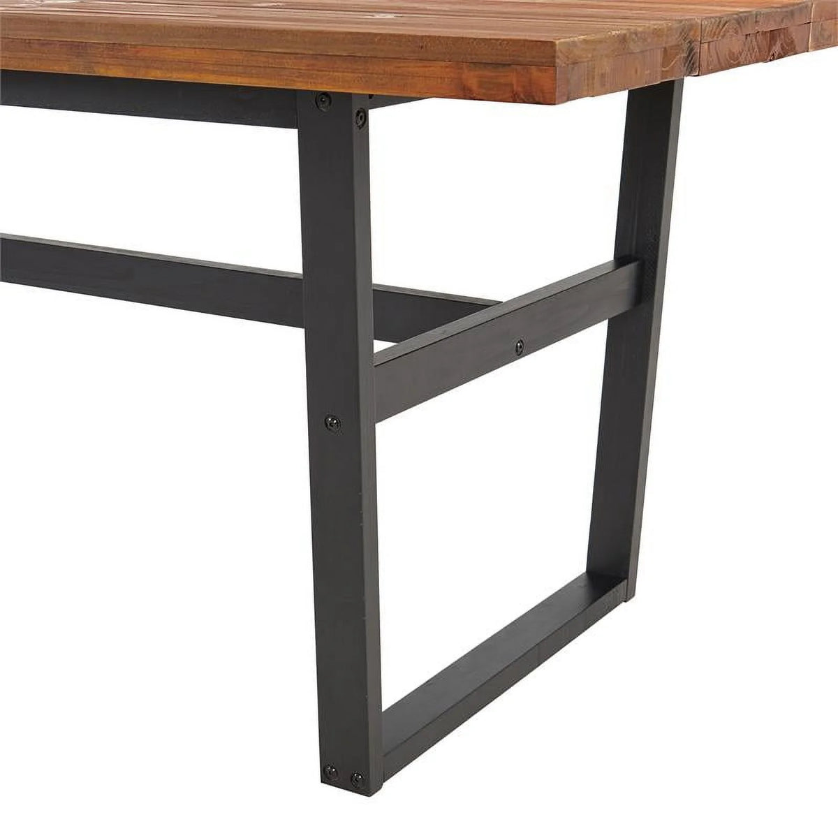 72" Dining Table with Solid Cedar Top in Chestnut O80776