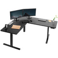 Electric Stand Up Corner Desk Workstation H324