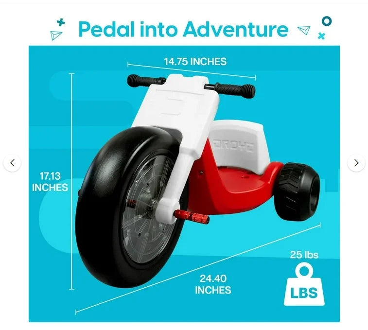 Kids Motorized Tricycle with Parental Speed Control D294