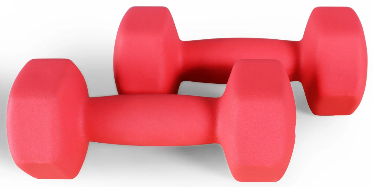 1 lbs Pair Vinyl Coated Dumbbells D966868