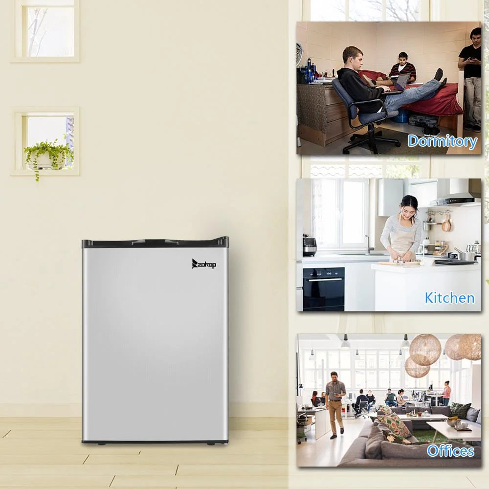 Stainless Steel Single Door Upright Freezer V9802