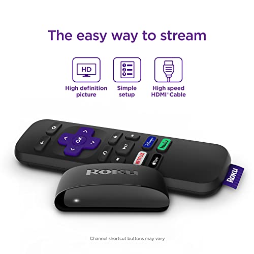 HD Roku Streaming Device with Simple Remote B964659