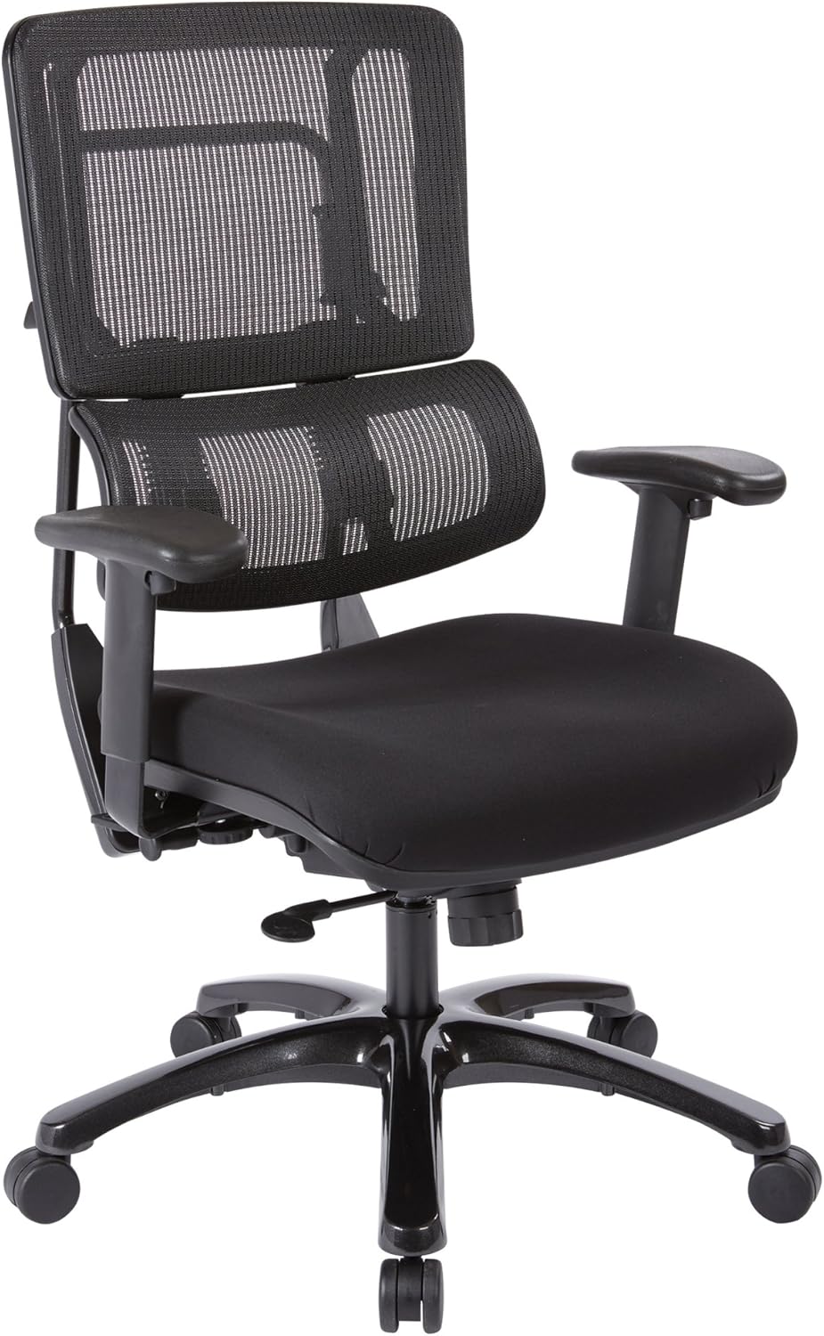 Black Mesh Managers Chair with Adjustable Arms C98227
