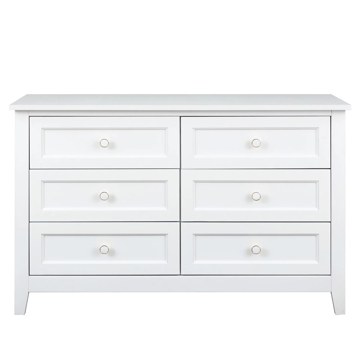 6 Drawer Solid Wood Dresser A402