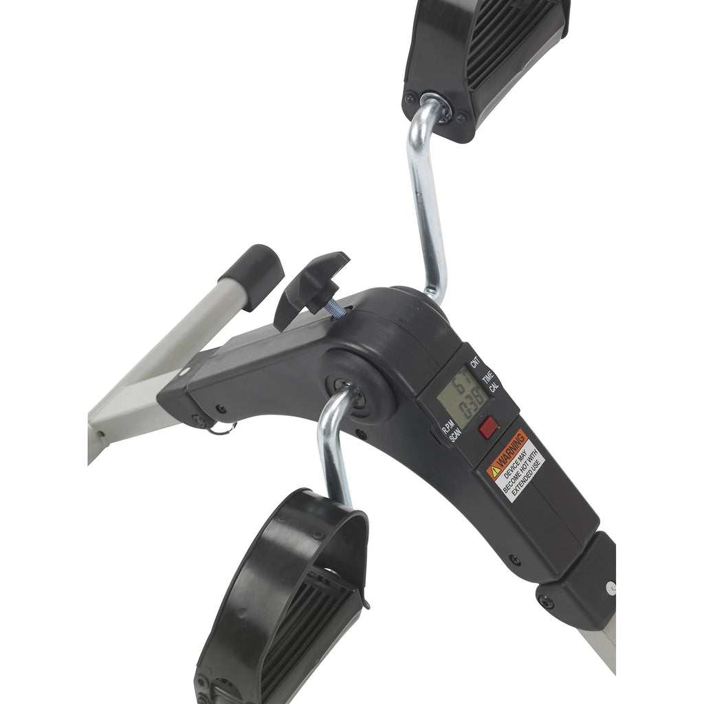 Folding Exercise Peddler with Electronic Display, Black L55371