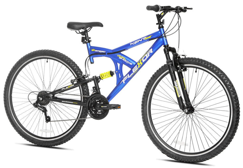 Blue 29 in. Dual Suspension Mountain Bike L1246