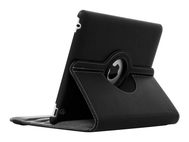 Black Rotating Padded Case for iPad 3/4 G6462