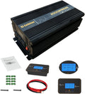 2000W Power Inverter 12V DC to 120V AC with LCD Display USB Port Y75660