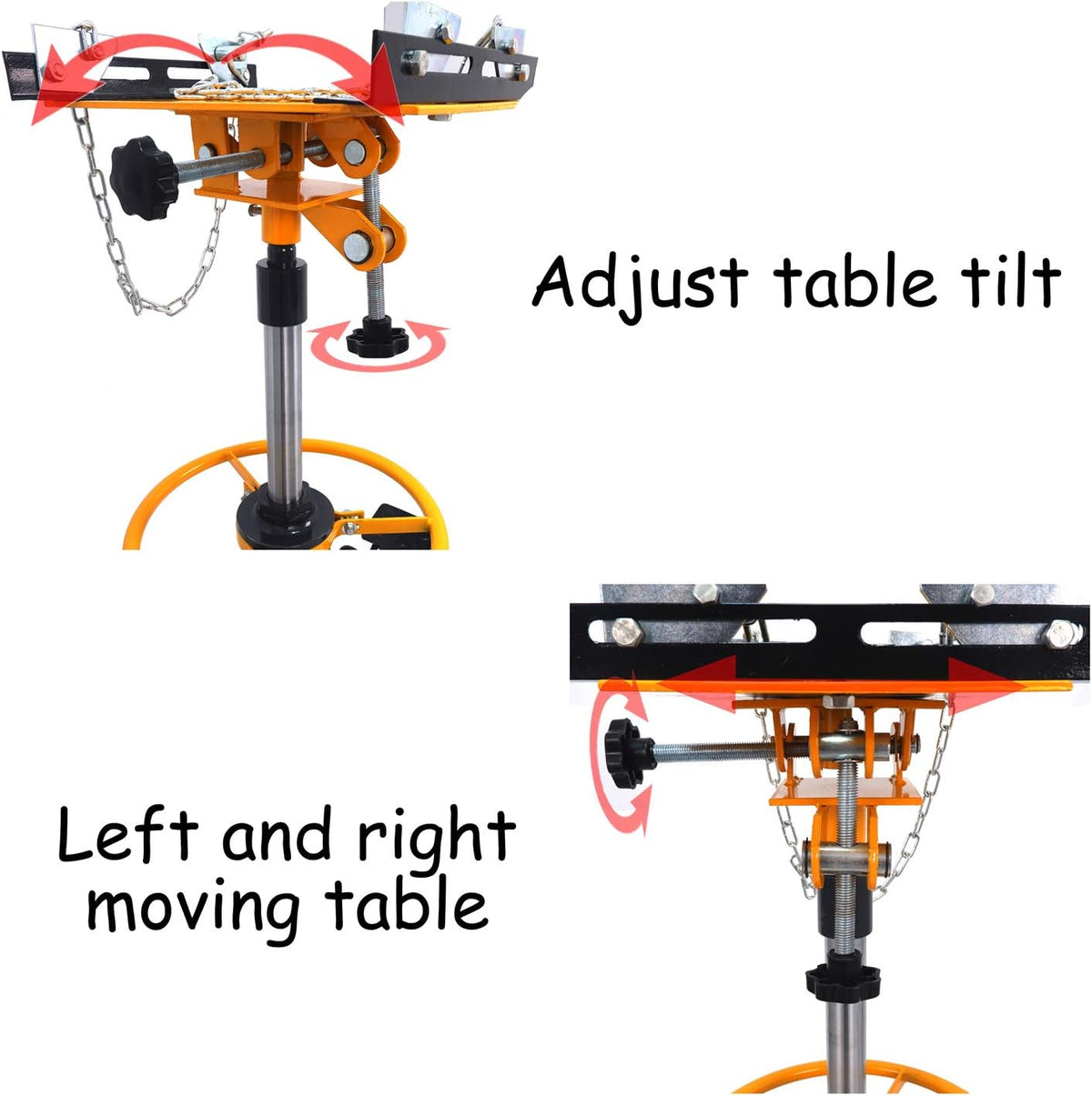 1100 lbs 0.5 Ton 2 Stage Hydraulic Transmission Jack O21849