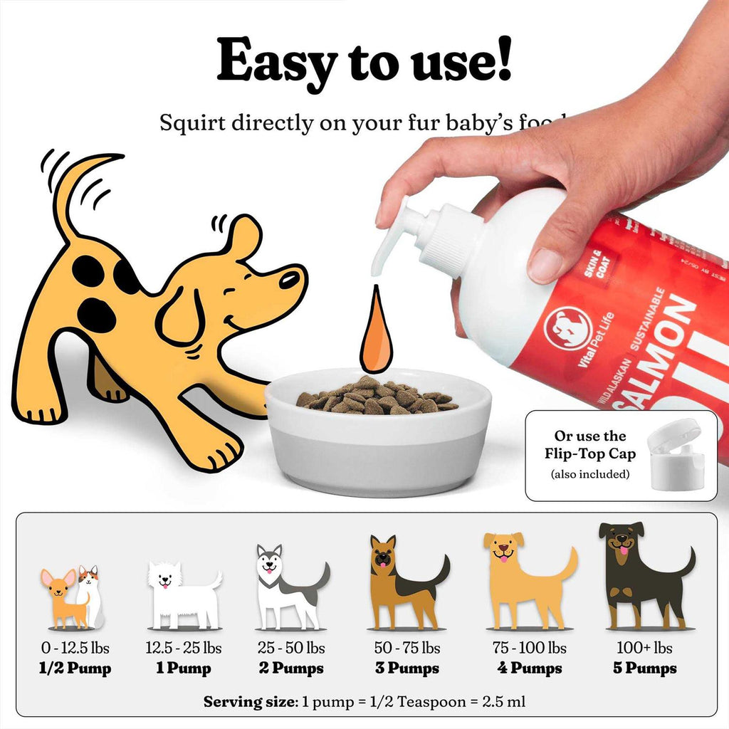 Salmon Oil for Dogs and Cats L5036