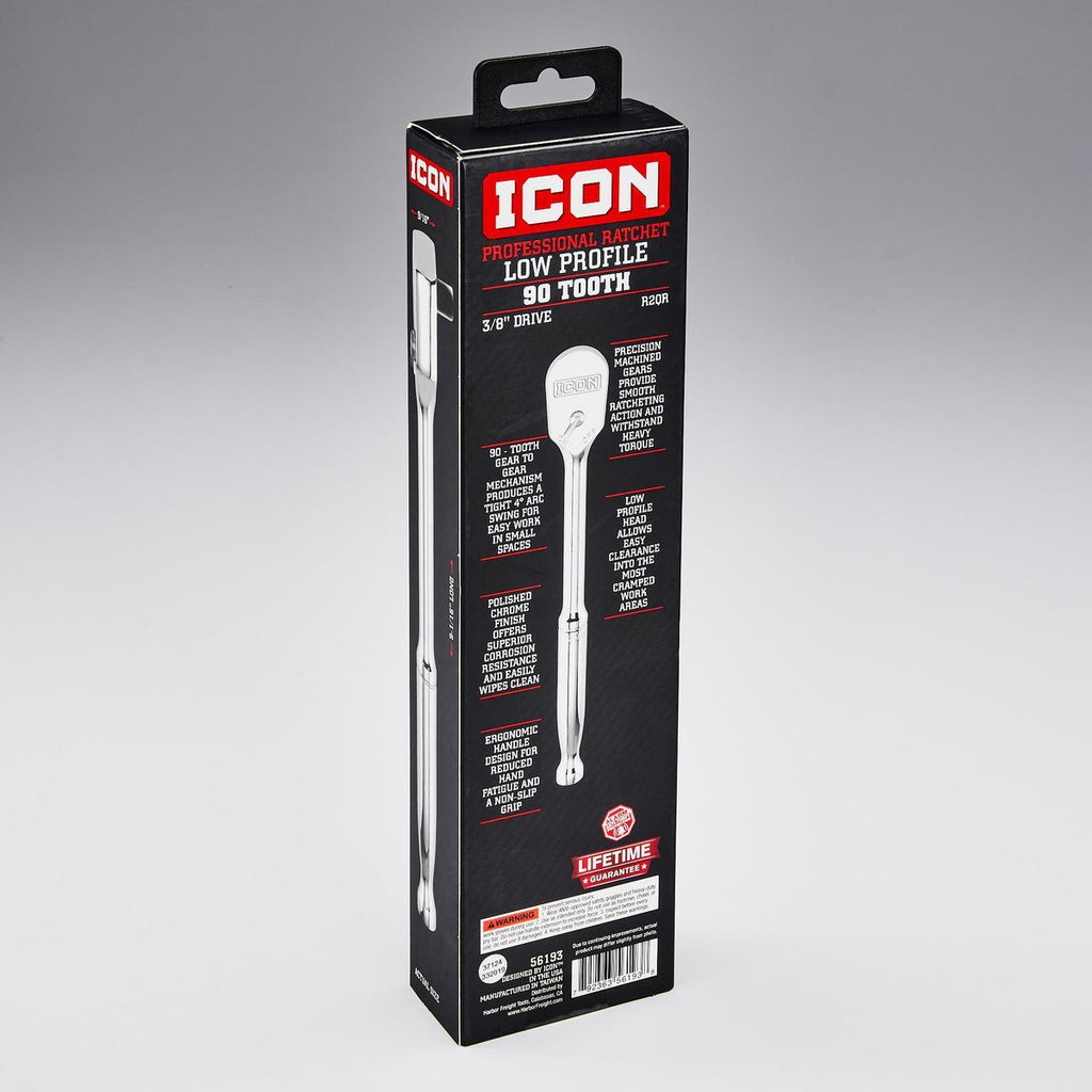 3/8 in. Drive Low-Profile Ratchet X604597