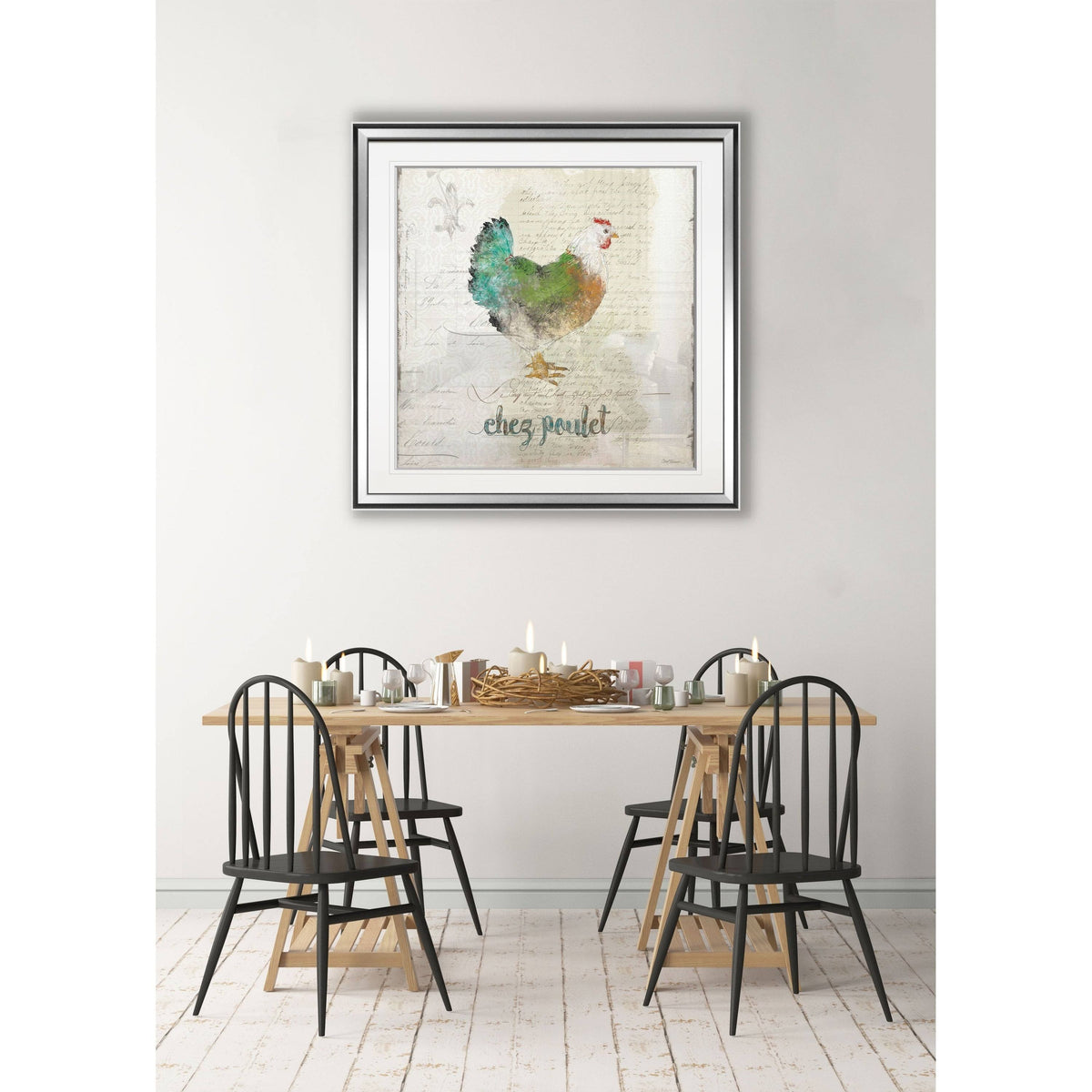 Framed Giclee Print D124020